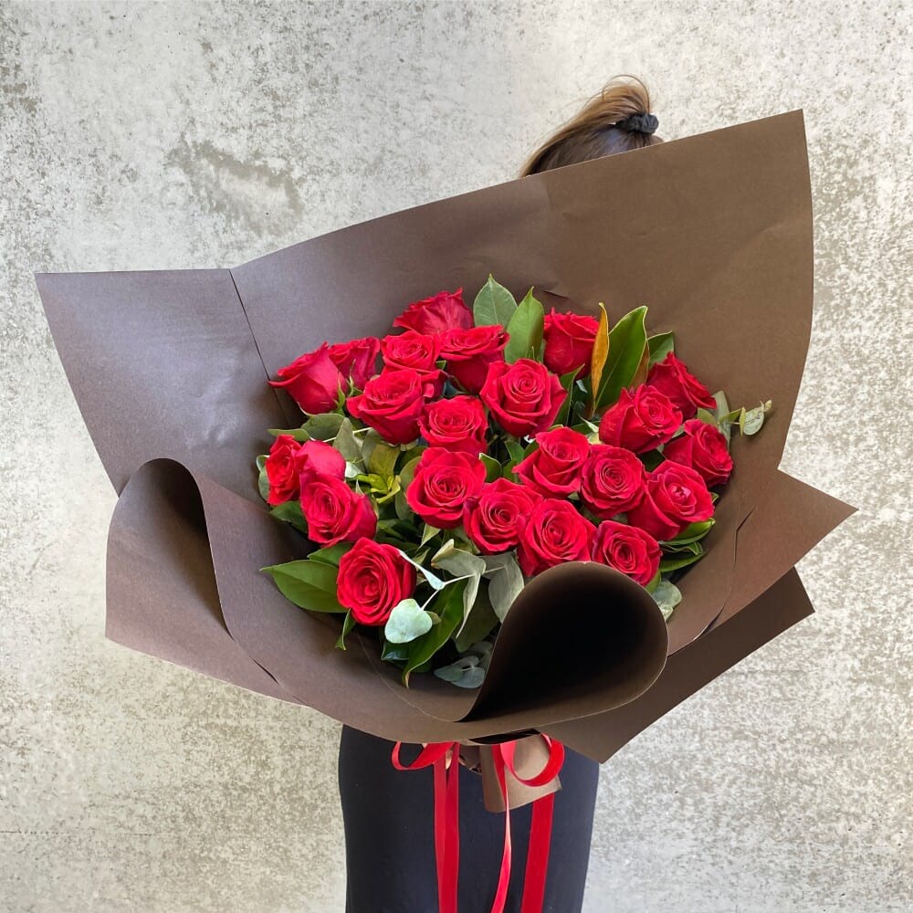 Bouquet of 24 Red Roses | Sydney Flower Delivery